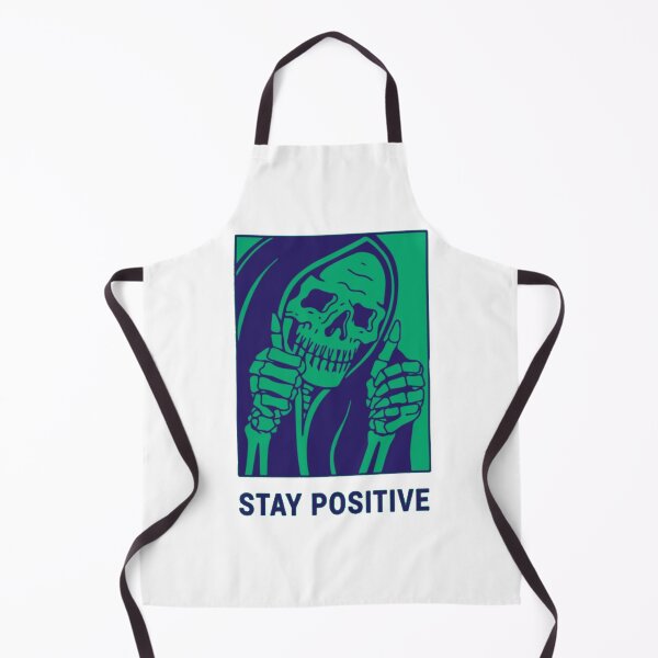 Item preview, Stay Positive , Reaper , Waterproof Sticker , Hydro flask designed and sold by Wiseth-.