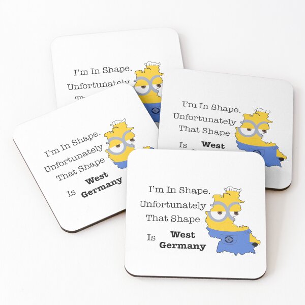 Item preview, I’m In Shape. Unfortunately That Shape Is West Germany designed and sold by artninjaguy.