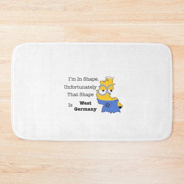 Item preview, I’m In Shape. Unfortunately That Shape Is West Germany designed and sold by artninjaguy.