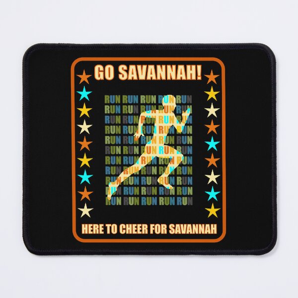 Item preview, Go Savannah Runner Support Fan Here to Cheer Favorite Athlete designed and sold by artfulnotebook.