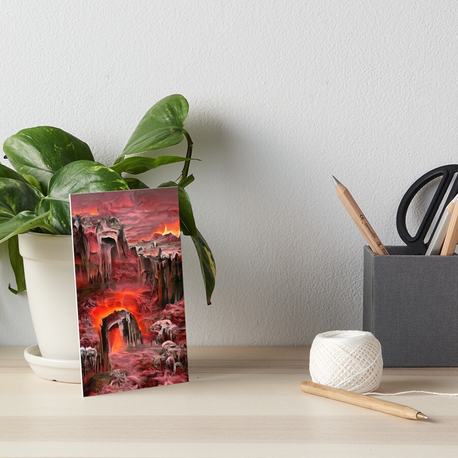 Item preview, Art Board Print designed and sold by EtherealLabAI.