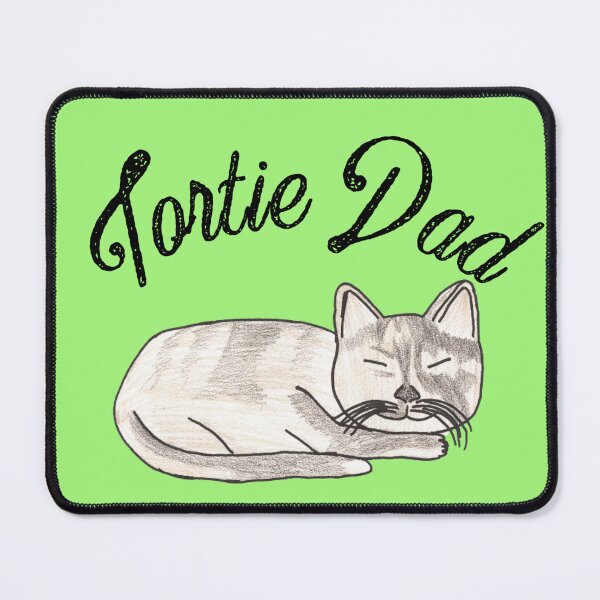 Item preview, Tortie Dad Green designed and sold by Cora Gregory.
