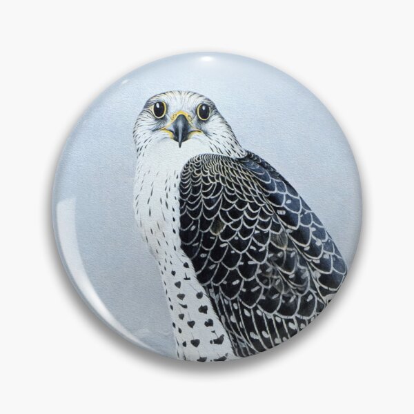 Item preview, Gyrfalcon by Joseph Wolf (modified by photo filter) designed and sold by TheCurators.