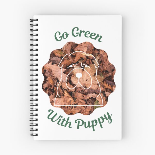 Item preview, Go Green With Puppy designed and sold by kucingmaikan.
