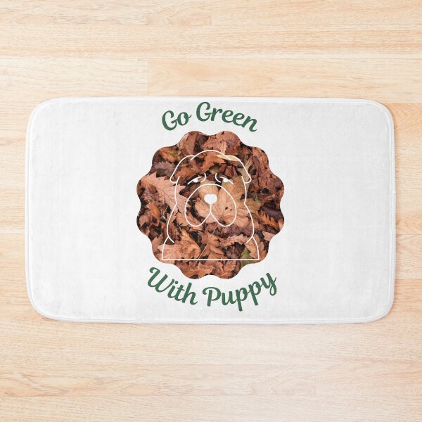 Item preview, Go Green With Puppy designed and sold by kucingmaikan.