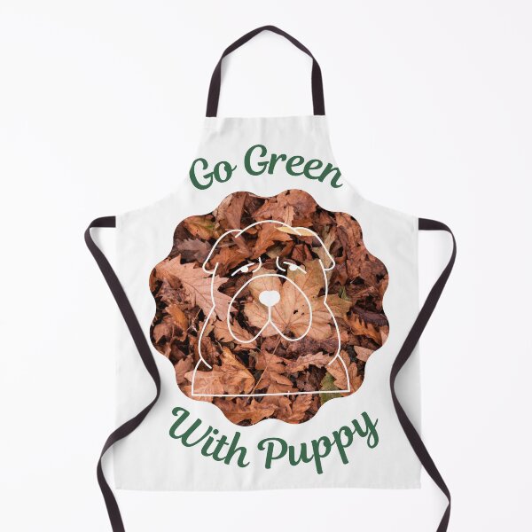 Item preview, Go Green With Puppy designed and sold by kucingmaikan.