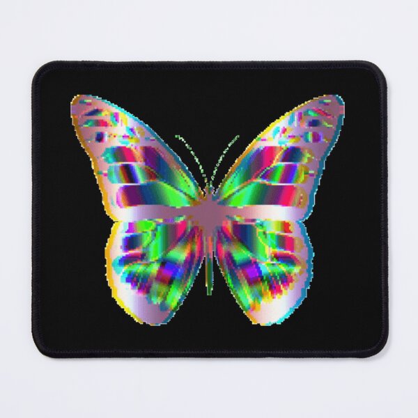 Item preview, COOL EDGY MULTICOLOR BUTTERFLY ART DESIGN designed and sold by MrCreativeArts.
