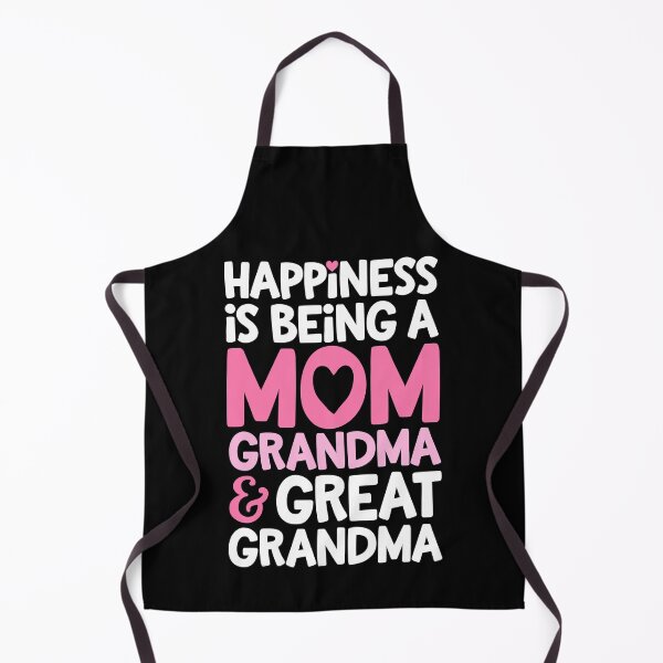 Item preview, Happiness Is Being A Mom Grandma And Great Grandma Mother designed and sold by PrincessBrogan.