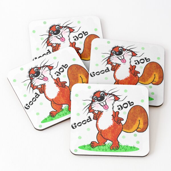 Item preview, squirrel - good job  designed and sold by Shirley cute art .