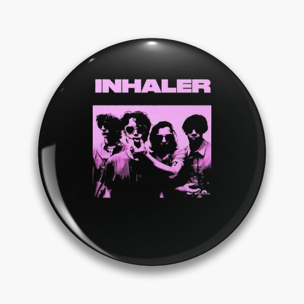Inhaler Band Pins and Buttons for Sale