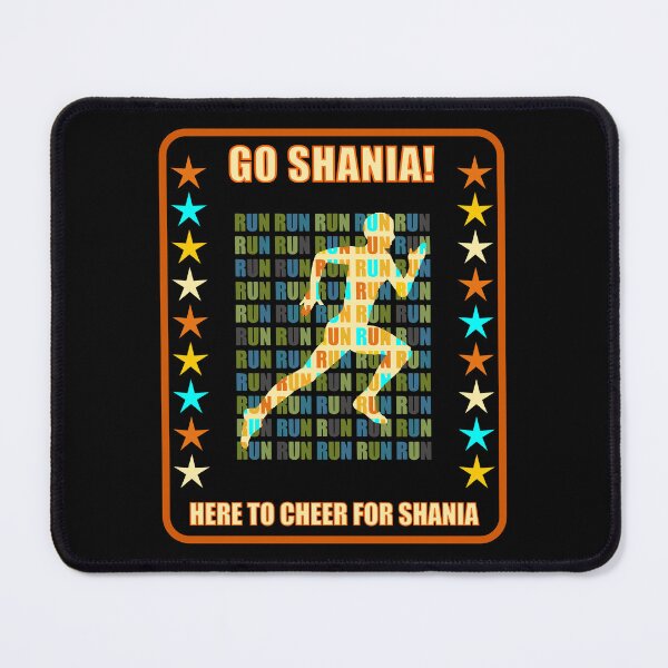 Item preview, Go Shania Runner Support Fan Here to Cheer Favorite Athlete designed and sold by artfulnotebook.