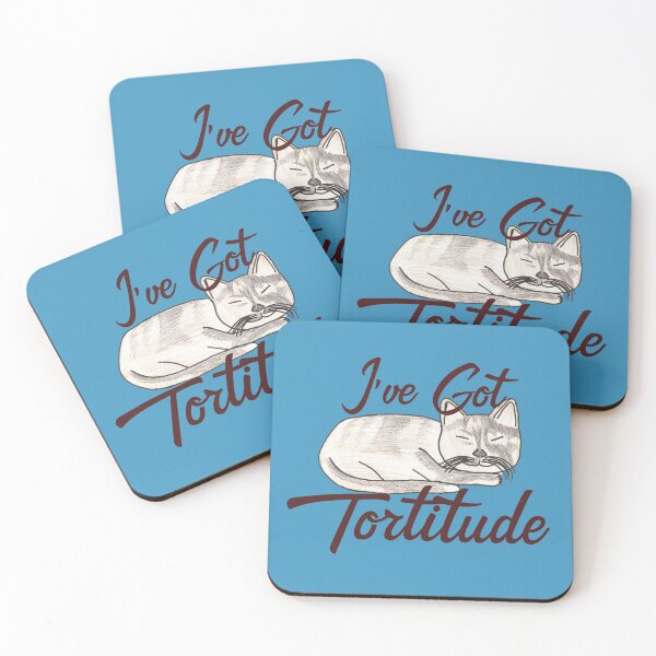 Item preview, Ive got tortitude blue designed and sold by Cora Gregory.