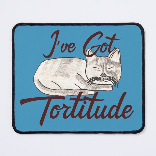 Item preview, Ive got tortitude blue designed and sold by Cora Gregory.