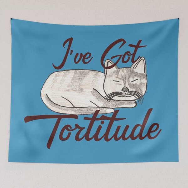 Item preview, Ive got tortitude blue designed and sold by Cora Gregory.