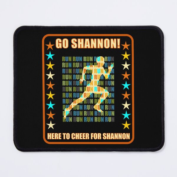 Item preview, Go Shannon Runner Support Fan Here to Cheer Favorite Athlete designed and sold by artfulnotebook.