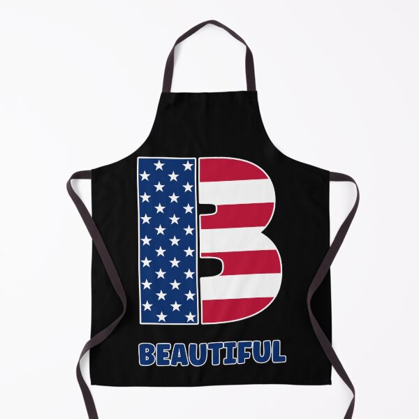Item preview, Letter B USA flag beautiful designed and sold by Astralia.