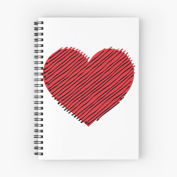 Item preview, Line Heart (wb) designed and sold by Amon Ferg.