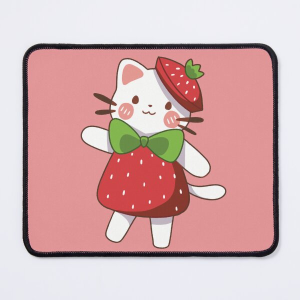 Item preview, Kawaii Strawberry Cat designed and sold by Kawaii-Bappa.