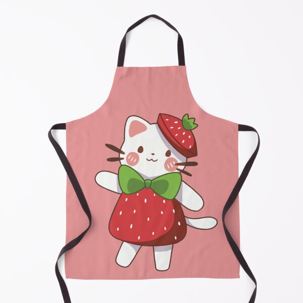 Item preview, Kawaii Strawberry Cat designed and sold by Kawaii-Bappa.