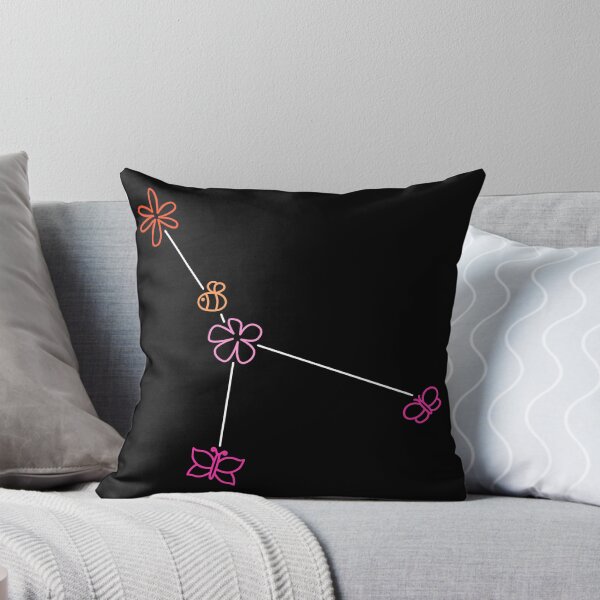 Item preview, Cancer Zodiac Constellation Lesbian Pride Flowers Butterflies Bees designed and sold by cashewdays.