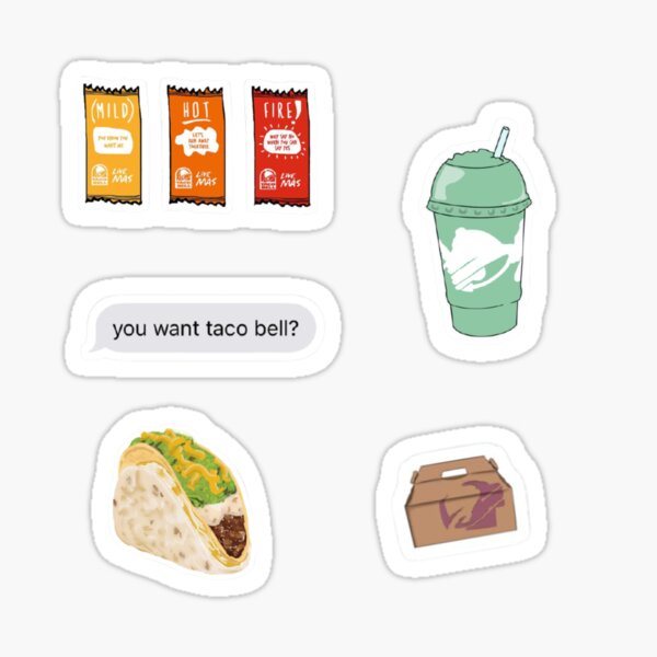Item preview, Taco bell bundle  designed and sold by liv morneau.