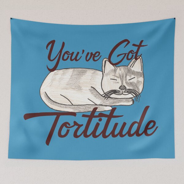 Item preview, youve got tortitude blue designed and sold by Cora Gregory.