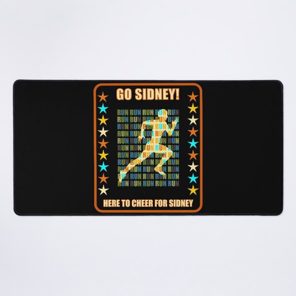 Item preview, Go Sidney Runner Support Fan Here to Cheer Favorite Athlete designed and sold by artfulnotebook.