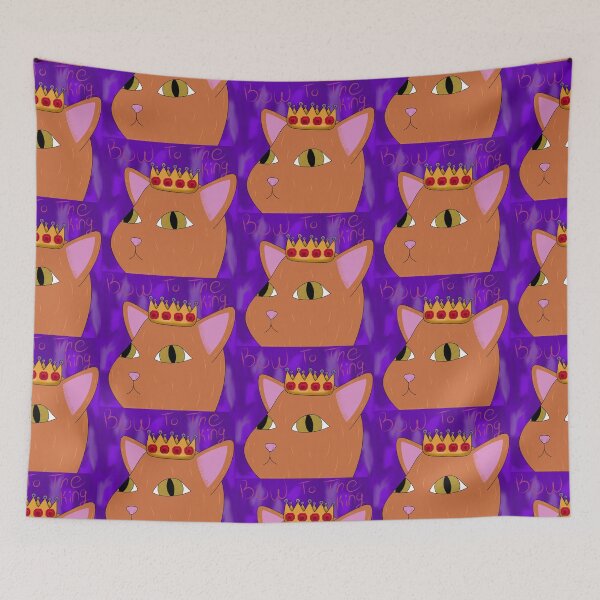 Item preview, Bow To The King Cat designed and sold by TonyaL2021.