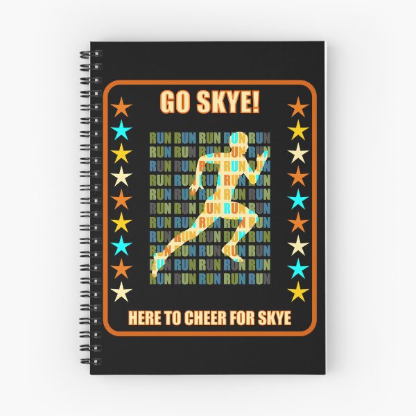 Item preview, Go Skye Runner Support Fan Here to Cheer Favorite Athlete designed and sold by artfulnotebook.