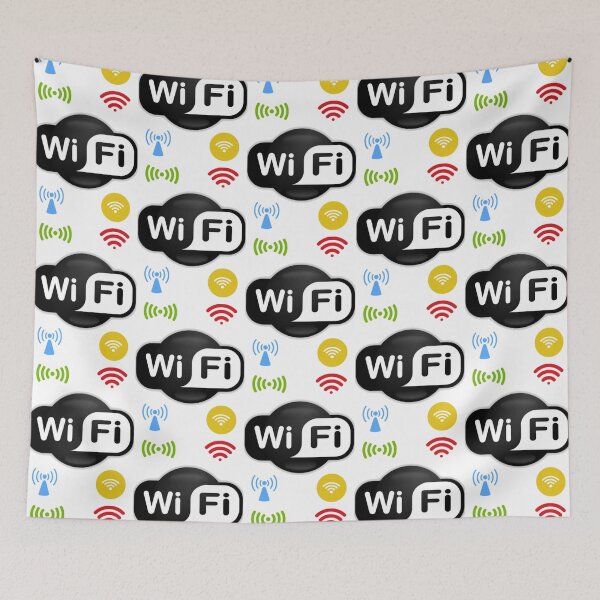 Item preview, ACCESSIBLE WIFI INTERNET ACCESS WITH PASSWORD designed and sold by MrCreativeArts.