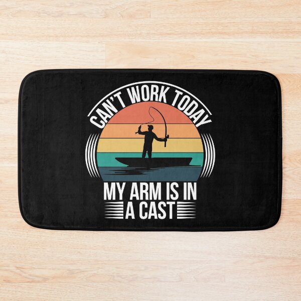 Item preview, Mens Can't Work Today My Arm is in A Cast Funny Fishing T-shirt  designed and sold by KGN  CREATIVITY.