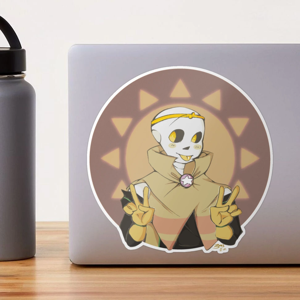 Horror sans  Sticker for Sale by ElinaSanglert