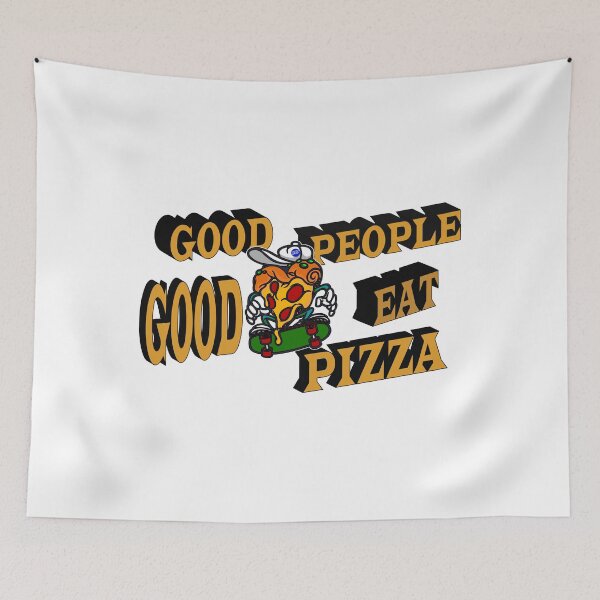 Item preview, Good People Eat Good Pizza - This is a great design for good people who love pizza. designed and sold by Deylinashop.