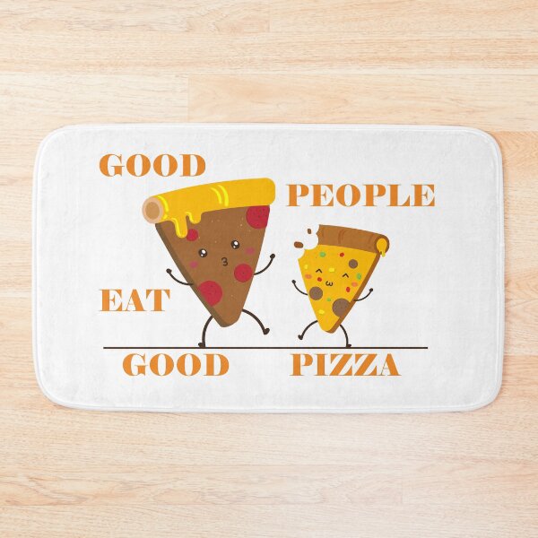 Item preview, Good People Eat Good Pizza - This is a great design for good people who love pizza. designed and sold by Deylinashop.