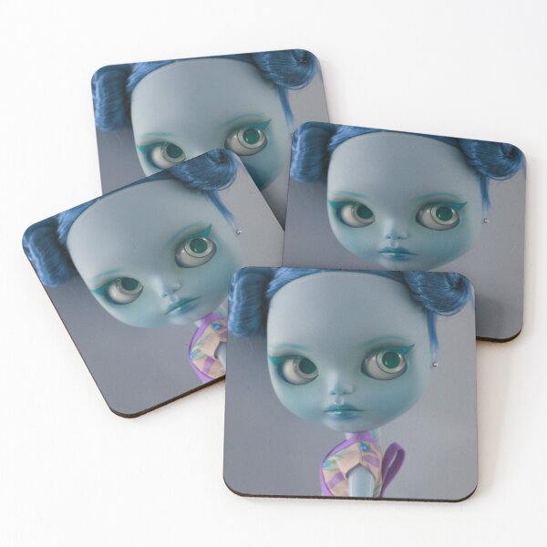 Item preview, Blue Astra Blythe doll designed and sold by obscureartbyrab.