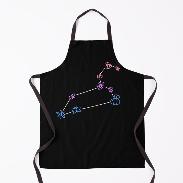 Item preview, Leo Zodiac Constellation Genderfluid Pride Flowers Butterflies Bees designed and sold by cashewdays.