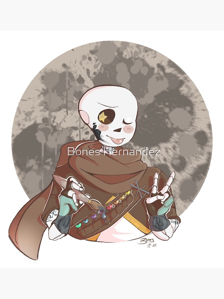 Cross Sans Design  Sticker for Sale by Bones Hernandez