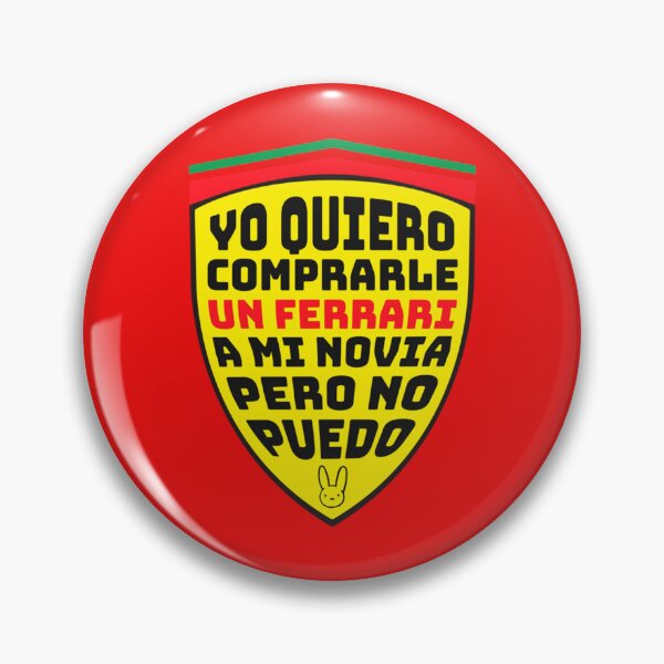 Item preview, Bad Bunny - Yo quiero comprarle un ferrari a mi novia   designed and sold by FoxDaves.