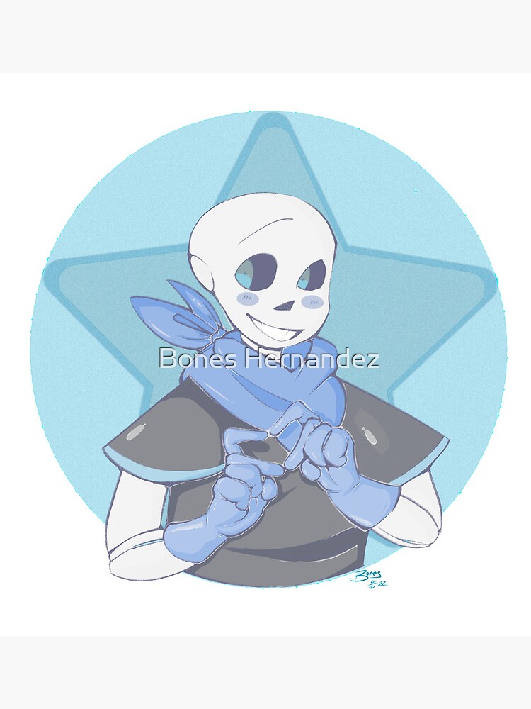 Cross Sans Design  Sticker for Sale by Bones Hernandez