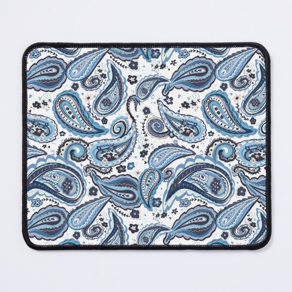 Item preview, Paisley My World in blue designed and sold by SisterlyLove.