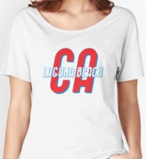 Laguna Beach California Vintage Women's Relaxed Fit T-Shirt