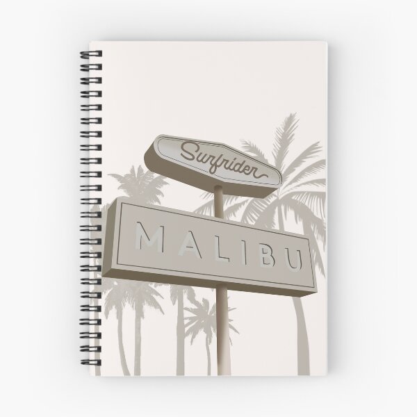 Item preview, Malibu City Surfrider Sign designed and sold by SimplisticPAU.