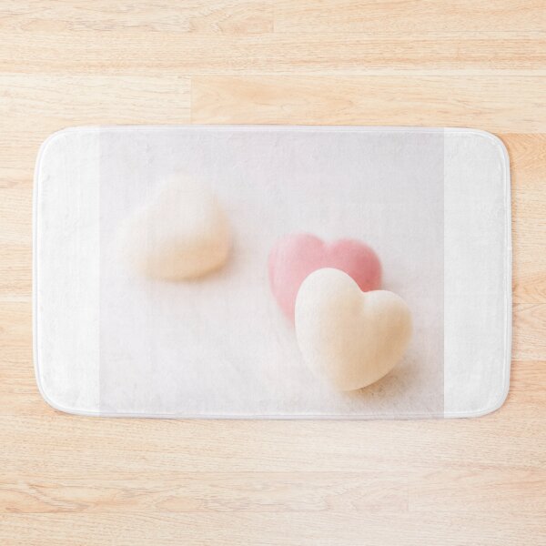 Item preview, Heart-Shaped Cake In Pink And White. Gift For Valentines Day And Womens Day. Food And Celebration Aesthetic Novelty Design designed and sold by Silver Medal.