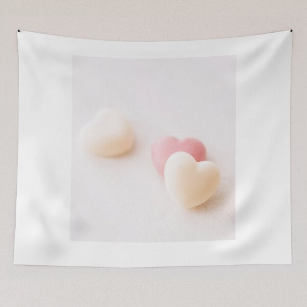 Item preview, Heart-Shaped Cake In Pink And White. Gift For Valentines Day And Womens Day. Food And Celebration Aesthetic Novelty Design designed and sold by Silver Medal.