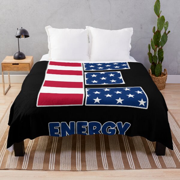 Item preview, Letter E energy USA flag designed and sold by Astralia.