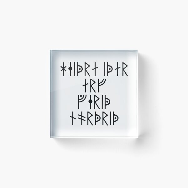 Item preview, Honor Your Legacy, Defend The North – Younger Futhark, Runes, Winter Park designed and sold by fandemonium.