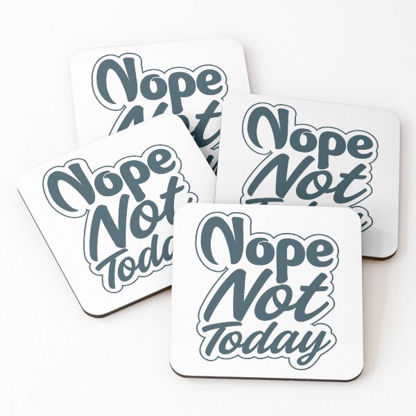 Item preview, Nope, not today Sticker  designed and sold by KGN  CREATIVITY.
