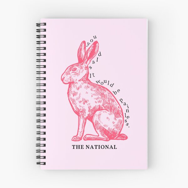 Item preview, you said it would be painless. | The National, "Pink Rabbits"  designed and sold by Gabriel Johnson.