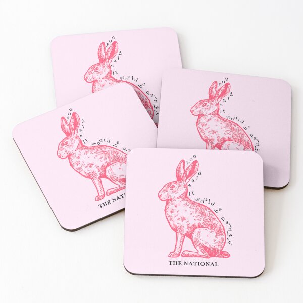 Item preview, you said it would be painless. | The National, "Pink Rabbits"  designed and sold by Gabriel Johnson.