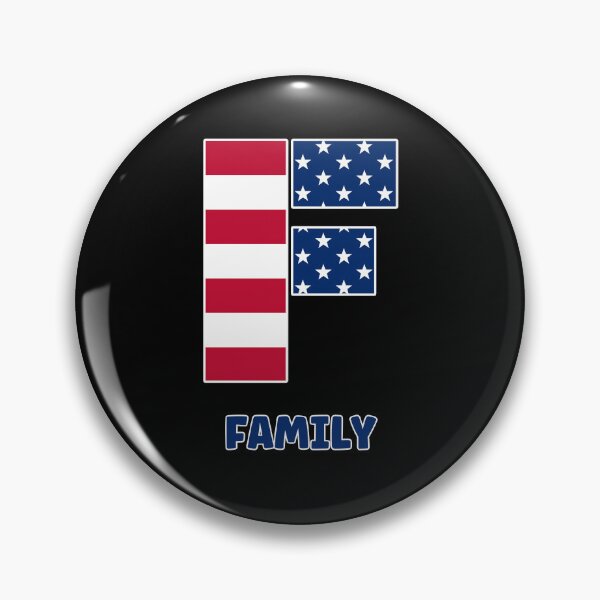 Item preview, Letter F Family USA Flag designed and sold by Astralia.